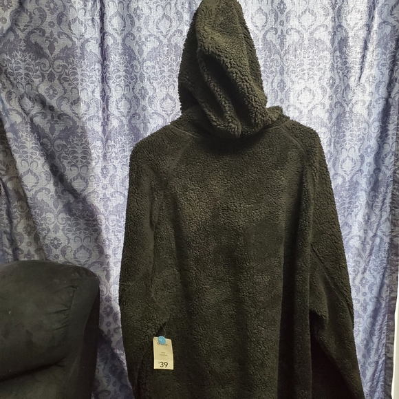 George Sherpa Hoody Jacket - Black 3XL/3TG - Picture 2 of 5